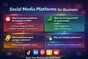 Best Social Media Platforms for Business in 2026: A Complete Guide for Growth, Reach & ROI
